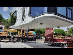 8.5 Meter Kapsuła Kosmiczna Dom Prefabrykowany Pod Domy Odporność na wiatr