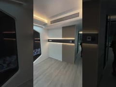 Tymczasowe modułowe domy kapsuł kosmicznych domy prefabrykowane pod OEM