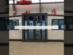 Rozkładany dom prefabrykowany 20FT ze stalową ramą ocynkowaną