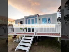 Dom składany prefabrykowany o wysokości 20 stóp/40 stóp z systemem elektrycznym CE/UL