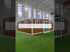 Konfigurowalny prefabrykowany składany dom ze stali kontenerowej 20ft/40ft