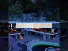 Kapsuła kosmiczna Dom 8 ton z zasłoną elektryczną Bez fundamentów