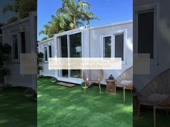 Prefabrykowany składany dom zgodny z normami CE/UL, o szerokości 700 mm, odporny na trzęsienia ziemi o magnitudzie 8