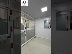 Wewnętrzna prezentacja rozkładanego domu 20FT