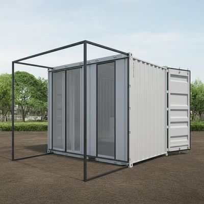 kupować Z galwanizowanej stali Modularne Konwertowane kontenery transportowe Domy dostosowywalne online manufacture