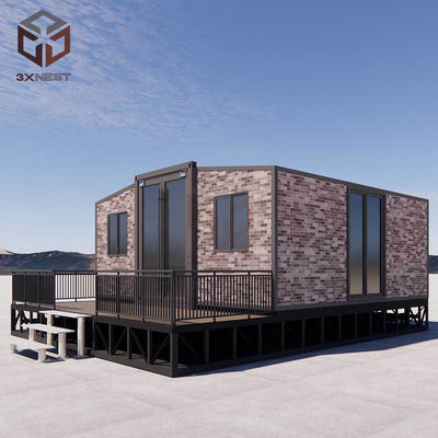 kupować 20FT domy prefabrykowane z aluminiowymi podwójnymi drzwiami z złamanym mostem i PU panel sandwich online manufacture