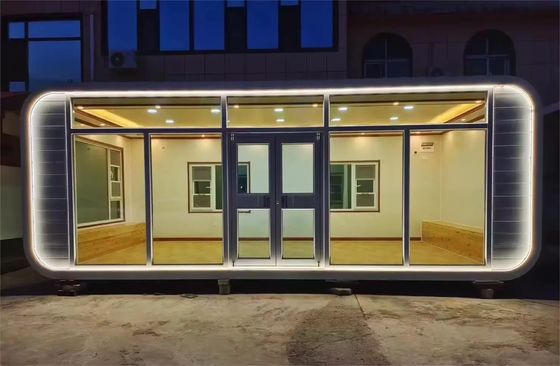 kupować Sliding Foldable Apple Cabin 20m2 Kapsuła 5,4 Tony produkcja online