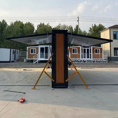 kupować 700 mm Prefab Folding House z 50 mm grubości podłogi wodoodporny produkcja online