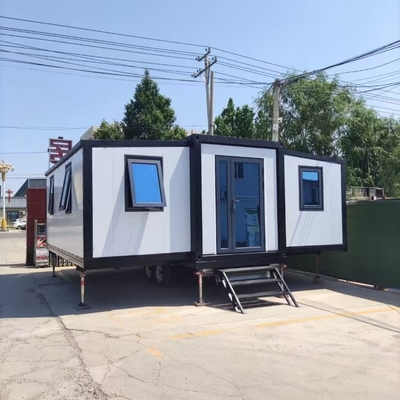 kupować 50 mm Prefab Folding House z systemem elektrycznym CE / UL i odpornością na trzęsienia ziemi o sile 8 produkcja online