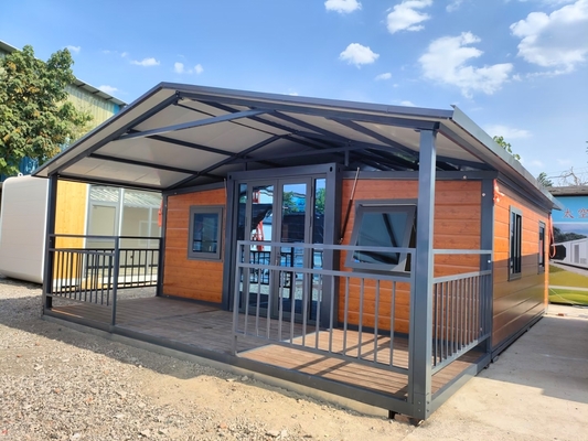 kupować 40ft Expandable Container Home with 2200mm Fold Size 5900x6300x2480mm Extended Size and Accessories Included produkcja online