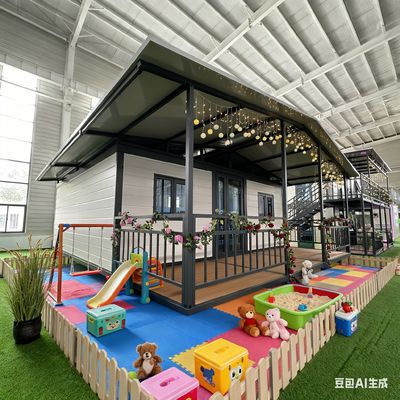 kupować 12KW Power Consumption Foldable 20ft Container Fireproof Trait and Switch Standard Customization produkcja online