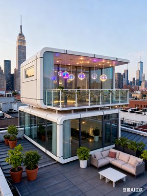 kupować Przenośna kapsuła mieszkalna Apple dla 2 osób Liczba zakwaterowanych osób i mobilność produkcja online