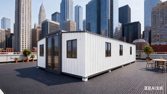 kupować Level 8 Seismic Performance 40ft Expandable Container Home for Dry And Wet Separation Bathroom in Expanded size produkcja online