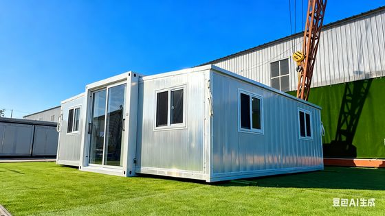 kupować Foldable 20ft Container with 80*100*2.5mm Square Tube Bottom Side Beam and L5900*W2220*H2480mm Folded Size produkcja online