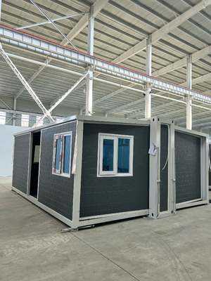 kupować 2 KN/m2 Floor Loading Expandable Prefab Homes with Full Galvanized Frame and Bolt Connection Assembly produkcja online