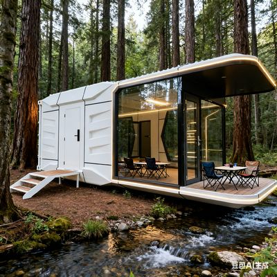 kupować Space-29 One Bedroom Space Capsule House with External Dimension L8560 * W3460 * H3400 produkcja online