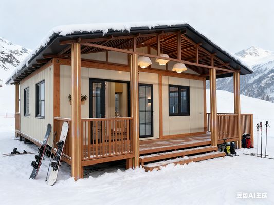 kupować Expandable Container House with Gable Roof 5.5 Tons Net Weight and L5700*W6660*H2650mm Size Prefabricated Tiny Home produkcja online