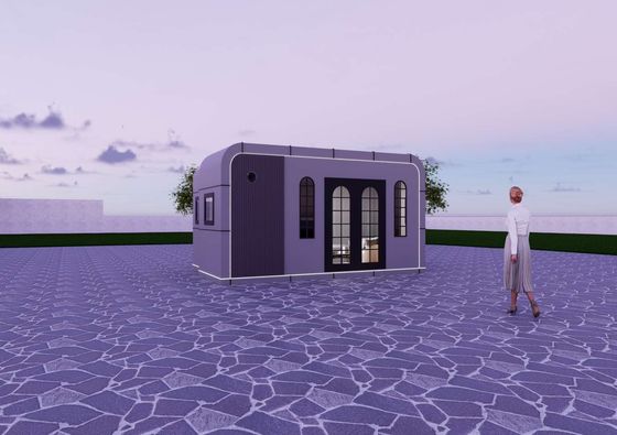 kupować Expanded Dimensions Apple Capsule House with 21.26㎡ Floor Area and Load Capacity for 2 Sets in 40ft Container produkcja online