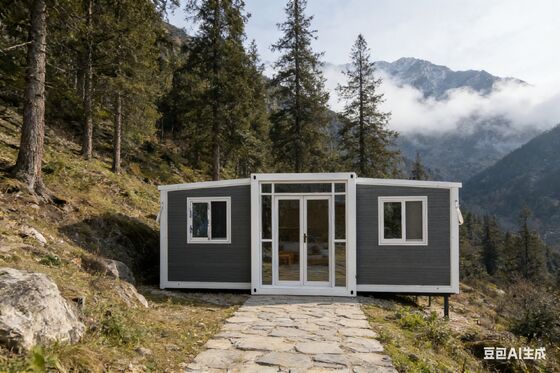 kupować Foldable 20ft Container with Wet-Dry Separation Bathroom and 37 Square Meters Floor Area in Galvanized Light Steel Frame produkcja online