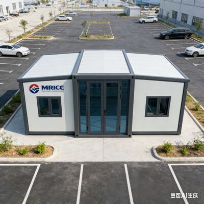 kupować Składany kontener 20ft o powierzchni podłogi 37 metrów kwadratowych, w pełni ocynkowana rama główna i zgodność z międzynarodowymi standardami bezpieczeństwa produkcja online