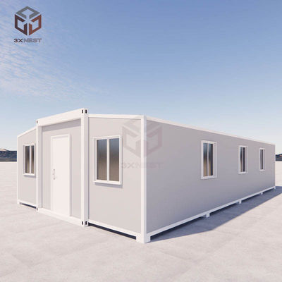 40 stóp prefabrykowane rozbudowalne mieszkania babci Modularne rozbudowalne domy