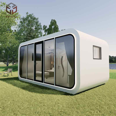 Custom White Apple Cabin House Cabin Container Aluminum Alloy Shell