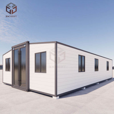 40 stóp prefabrykowane rozbudowalne kontenery do transportu dla placówek budowlanych