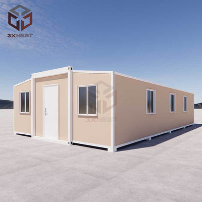 Prefabrykowany 40FT pojemnik rozszerzalny domowy odporny na zadrapania