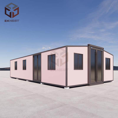 Mobilny izolowany modularny kontener stalowy Dom Rozszerzalny dom prefabrykowany