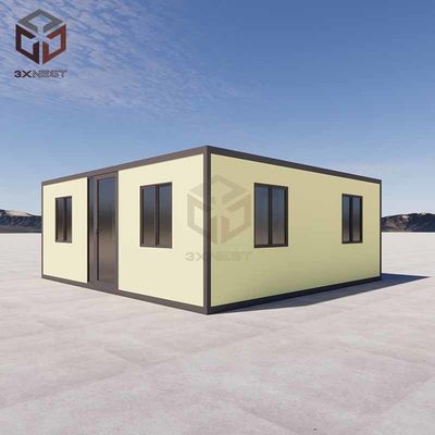 40ft rozszerzalny prefab Fold Out Container Domy schronienie Szybkie montaż