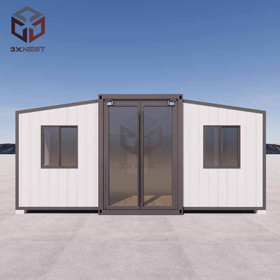 Luxury Expandable Container House Starter Home z kuchnią i łazienką