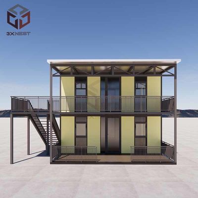 Niestandardowy 20ft prefab Flat Pack Container House Z Ceramic Tile Podłogi
