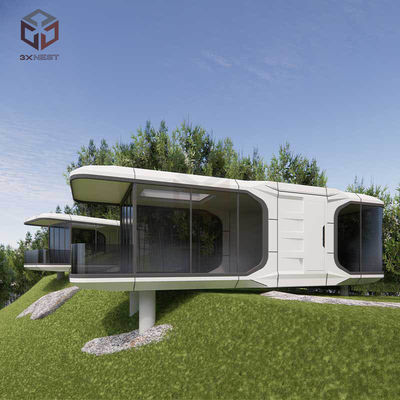 Smart Aluminium Space Capsule House Prefab Garden Office Pod