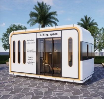 Składane domy kapsułek kosmicznych Apple House podłogi SPC