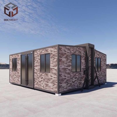 Luxury Waterproof Prefabricated Steel Foldable Container House Domy dostosowalne