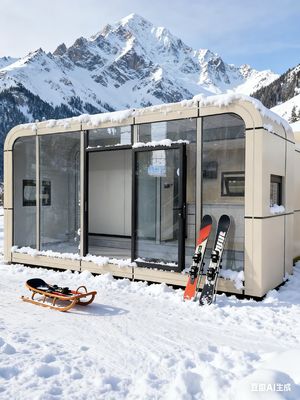 Kapsuła Apple House dla 2 osób o zużyciu energii 12 kW