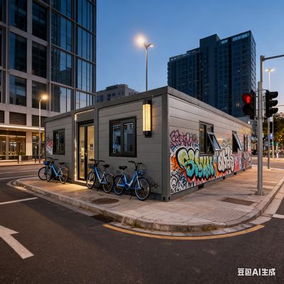 40ft Expandable Container Home with 72㎡ Area 18mm Floor Thickness and Seismic Performance Level 8