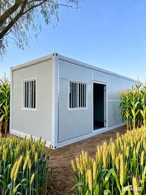 Nowoczesny dom składany z płaskim opakowaniem o wymiarach 5800 * 2400 * 2896 mm Poziom sejsmiczny 8 i odporność na wiatr 0,5 KN/㎡