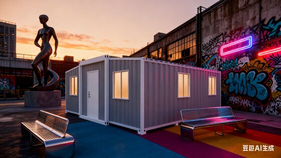 40 stóp rozszerzalny kontener Dom z panelami PVC Wnętrze wykończenie Odporność na wiatr 4,18KN / M2 i dostosowany taras