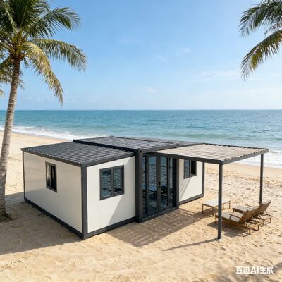 Składany kontener o powierzchni 37 metrów kwadratowych spełnia międzynarodowe standardy bezpieczeństwa i ponad 20 lat żywotności mieszkania modułowego