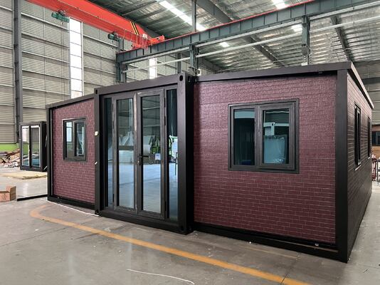 75 mm EPS Sandwich Panels Składany kontener 20 stóp z odpornością na wiatr 4,18 KN/M2 i wydajnością sejsmiczną poziomu 8