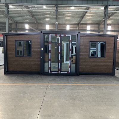 Odporność na wiatr 4.18 KN M² Składany kontener 20ft z ocynkowaną lekką ramą stalową i izolacją termiczną dla rozwiązań budownictwa modułowego